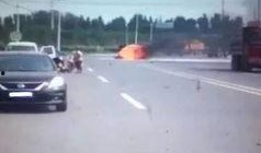 爆料出车祸博主视频,博主亲历瞬间还原